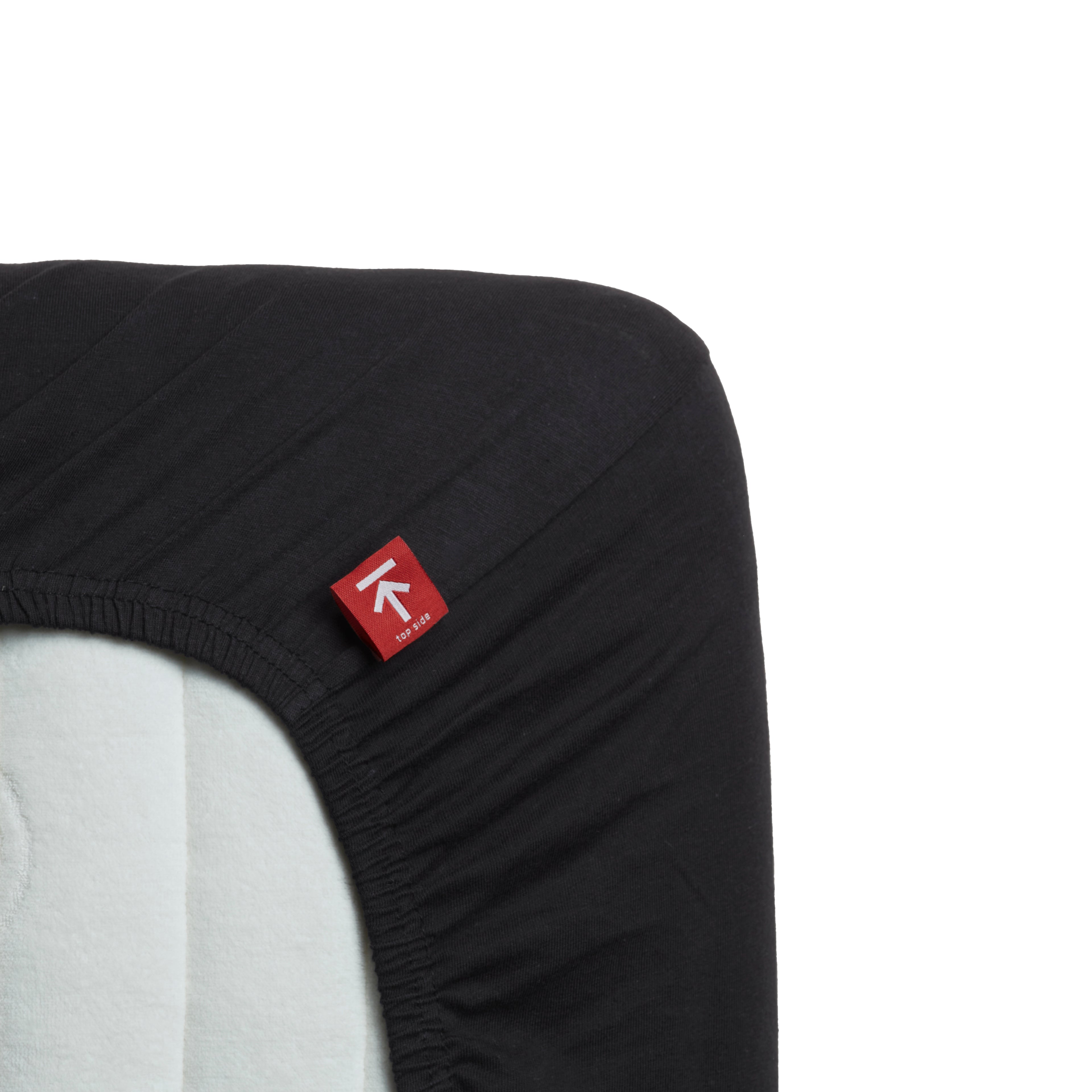 Beddinghouse spannbettlaken - Jersey - Schwarz