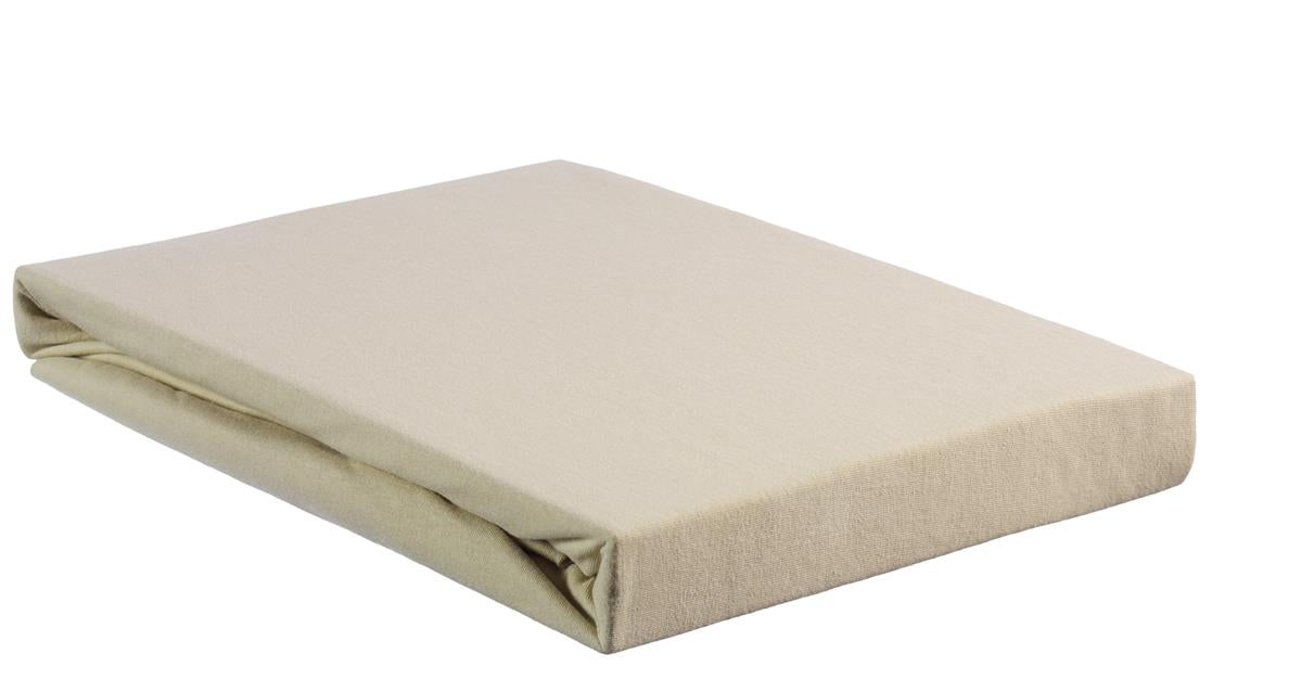 Riviera Maison Topper Spannbettlaken - Jersey Lycra - Sand