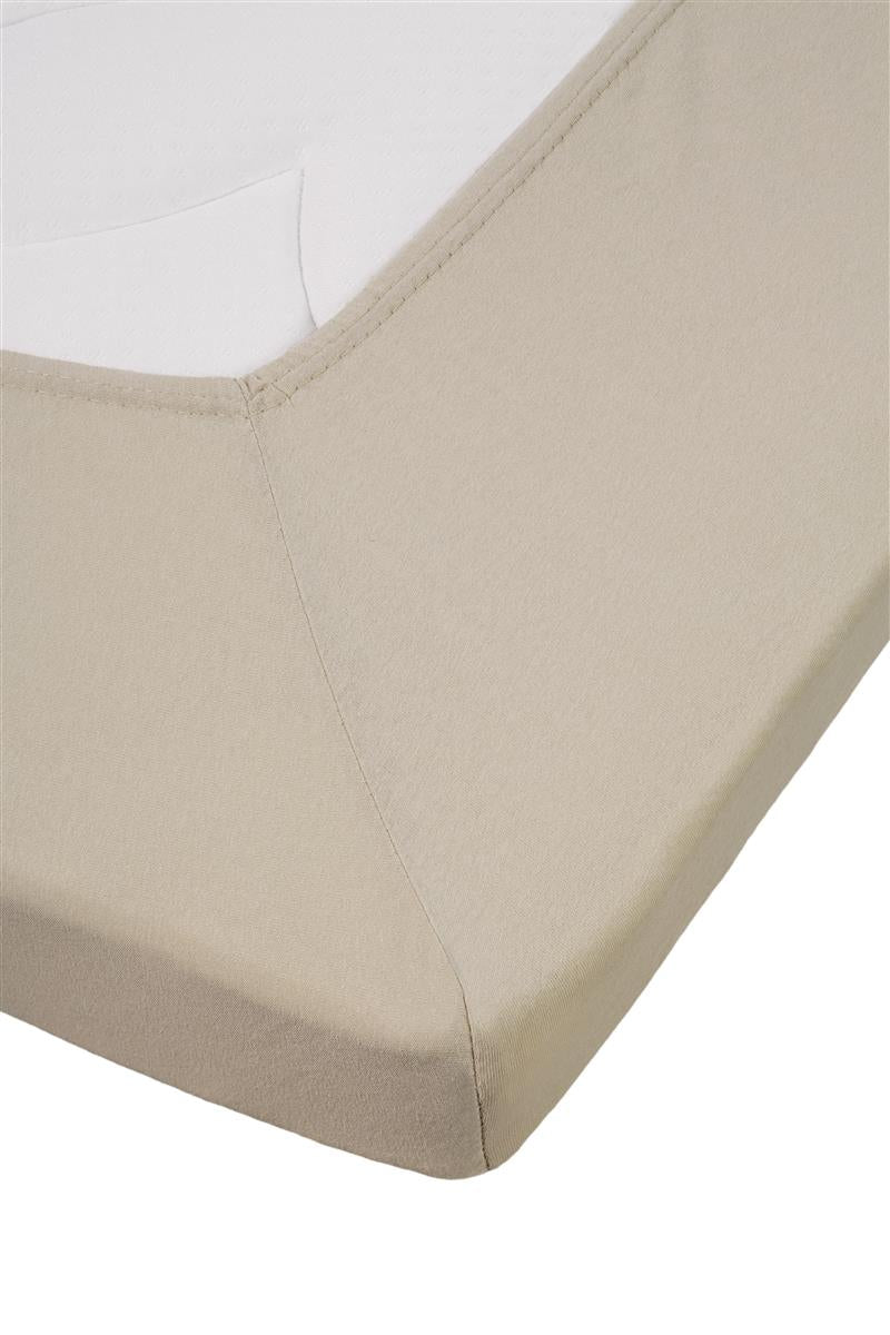 Riviera Maison Topper Spannbettlaken - Jersey Lycra - Sand
