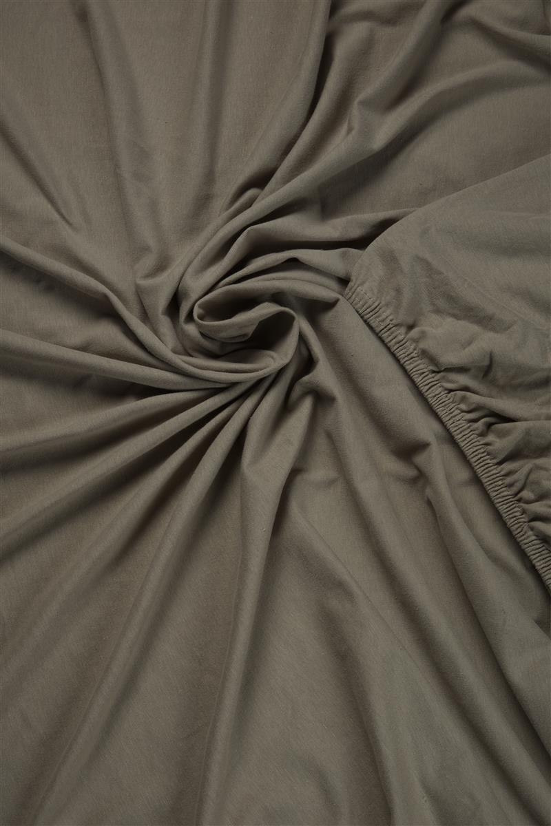 Beddinghouse Topper Spannbettlaken - Jersey - Taupe