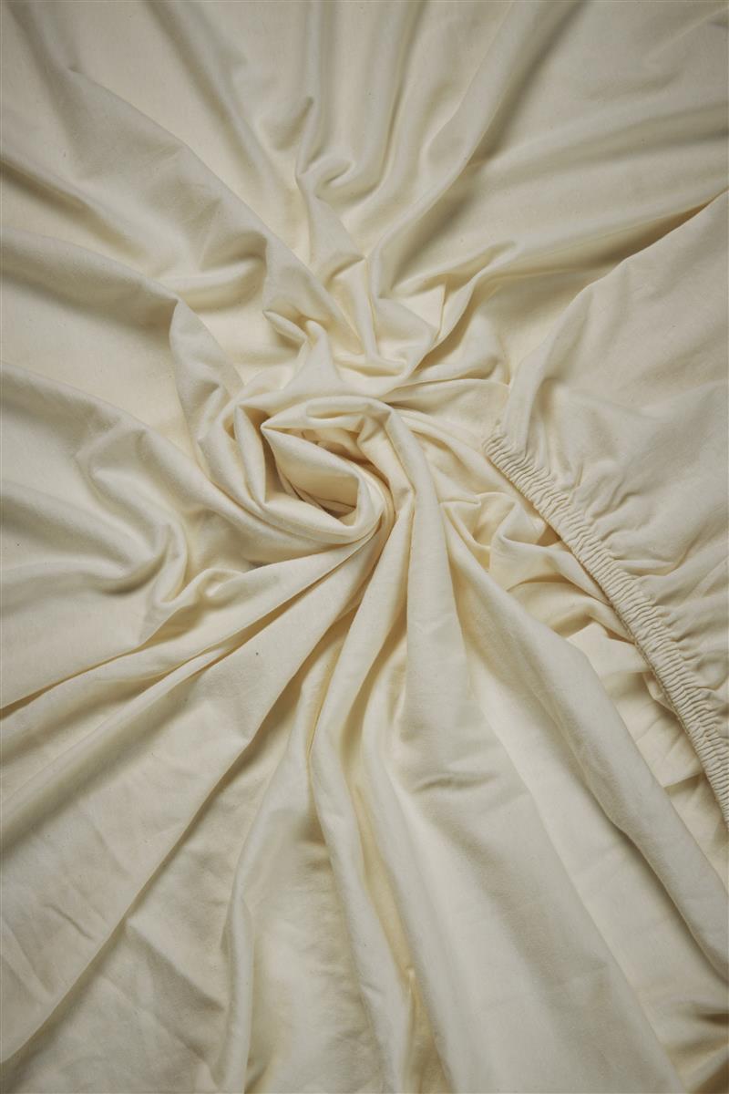 Beddinghouse Splittopper Fitted Sheet - Jersey - Off-White