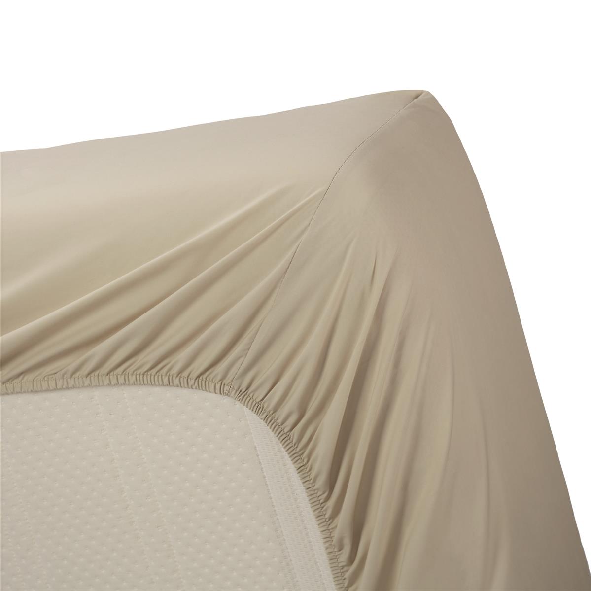 Beddinghouse fitted sheet - Percale Cotton - Sand