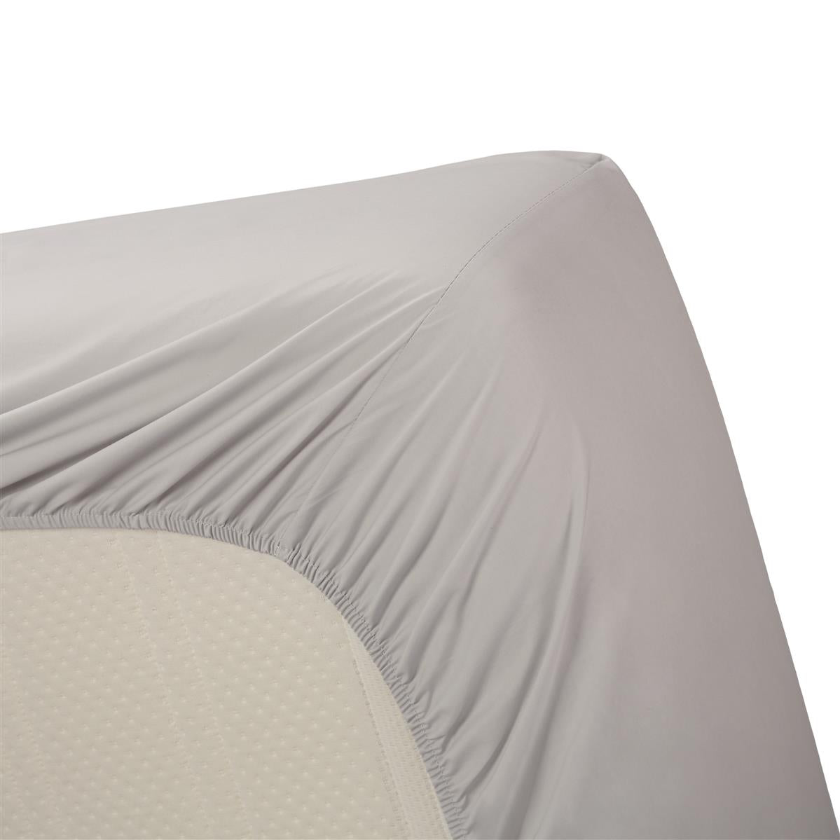 Beddinghouse fitted sheet - Percale Cotton - Light Grey