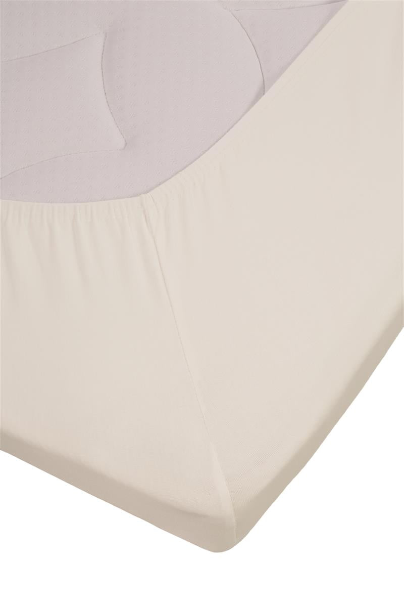 Beddinghouse Splittopper Spannbettlaken - Jersey Lycra - Off-White
