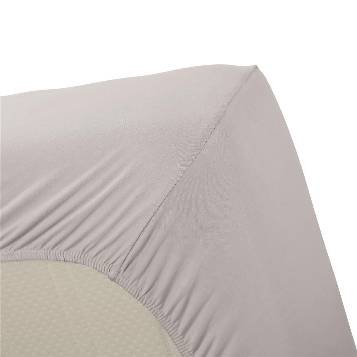 Beddinghouse fitted sheet - Jersey Lycra - Light Grey