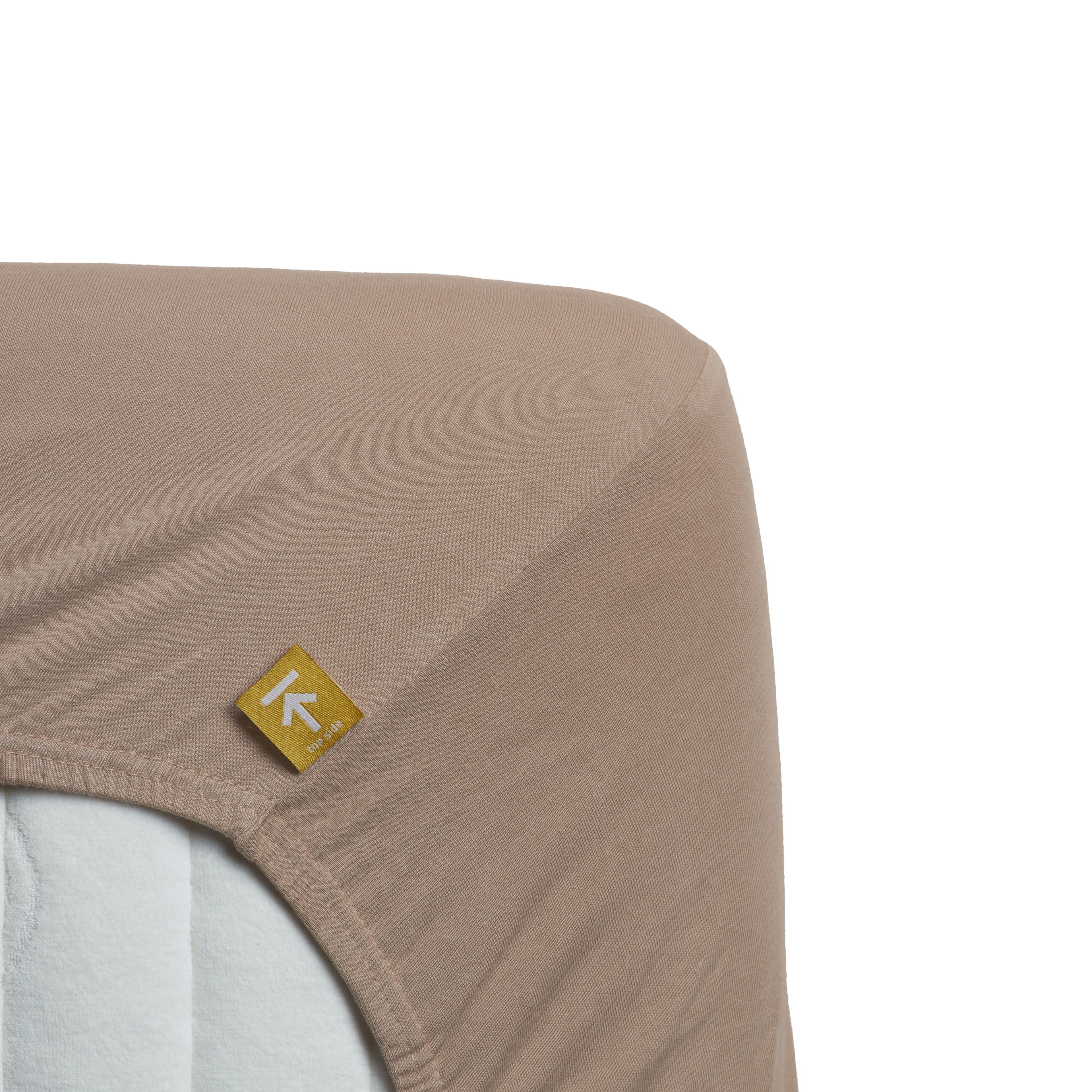 Beddinghouse fitted sheet - Jersey Lycra - Taupe