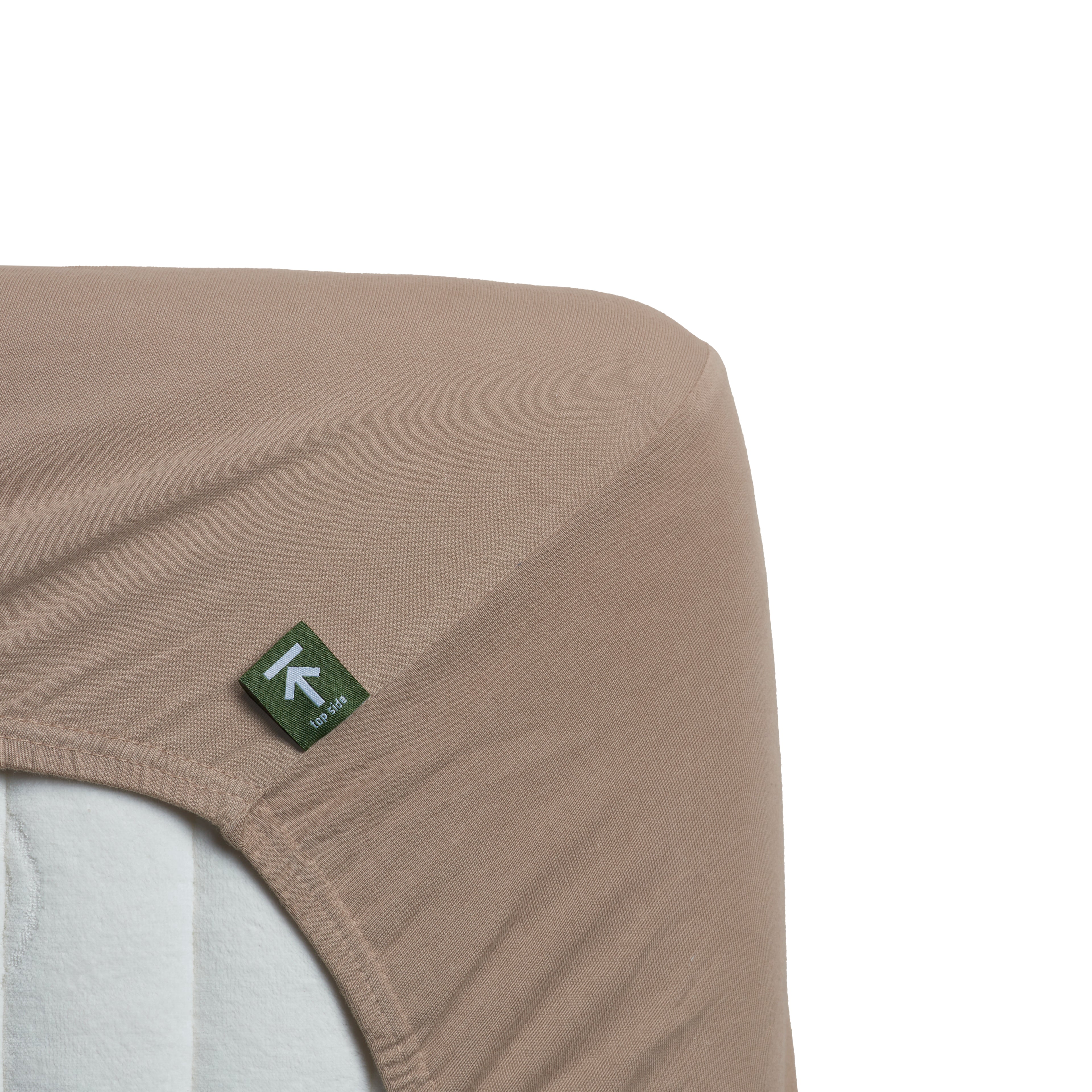 Beddinghouse fitted sheet - Jersey Lycra - Taupe