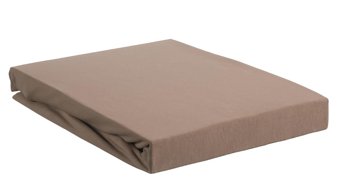 Beddinghouse Splittopper Spannbettlaken - Jersey Lycra - Taupe