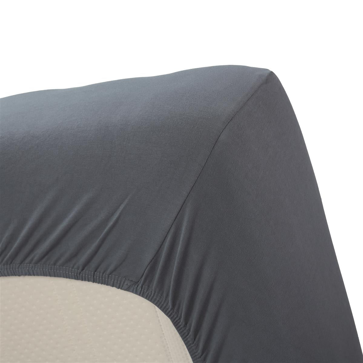 Beddinghouse spannbettlaken - Jersey Lycra - Kaltes Grau