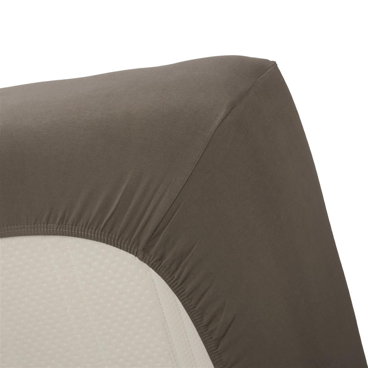 Beddinghouse spannbettlaken - Jersey Lycra - Warmes Grau