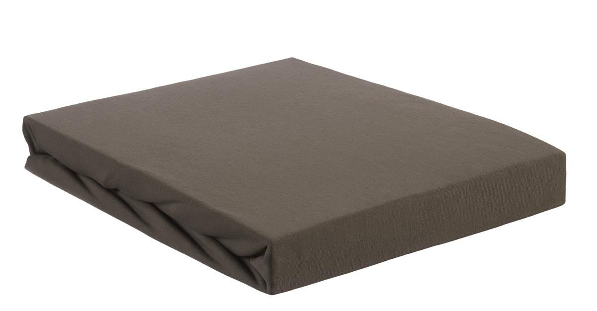 Beddinghouse Topper Spannbettlaken - Jersey Lycra - Warmes Grau