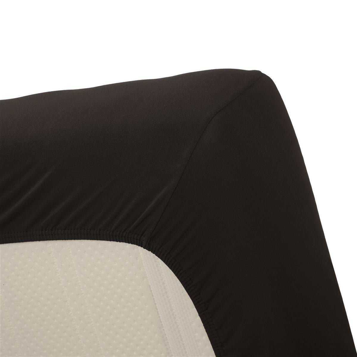 Beddinghouse spannbettlaken - Jersey Lycra - Schwarz