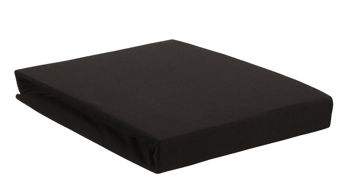 Beddinghouse Splittopper Spannbettlaken - Jersey Lycra - Schwarz