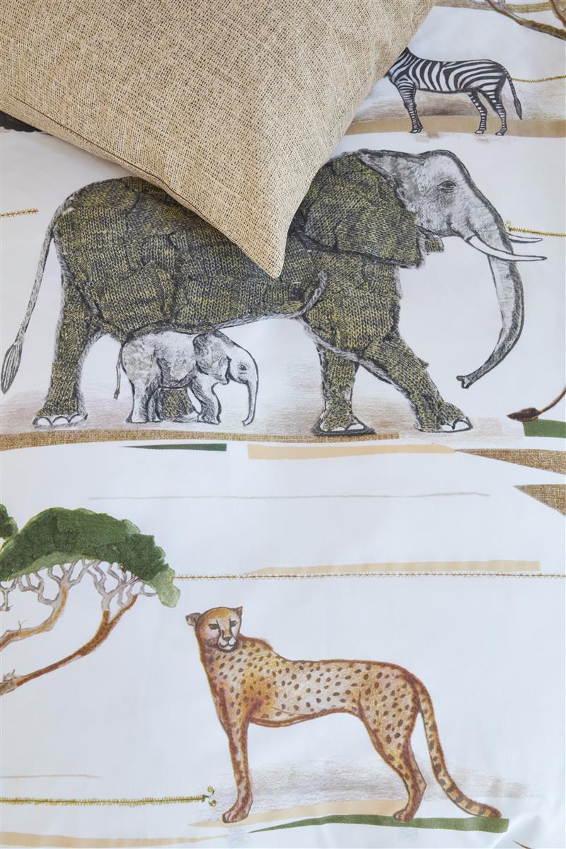 Beddinghouse Kids Jeep Safari Bedding - Natural