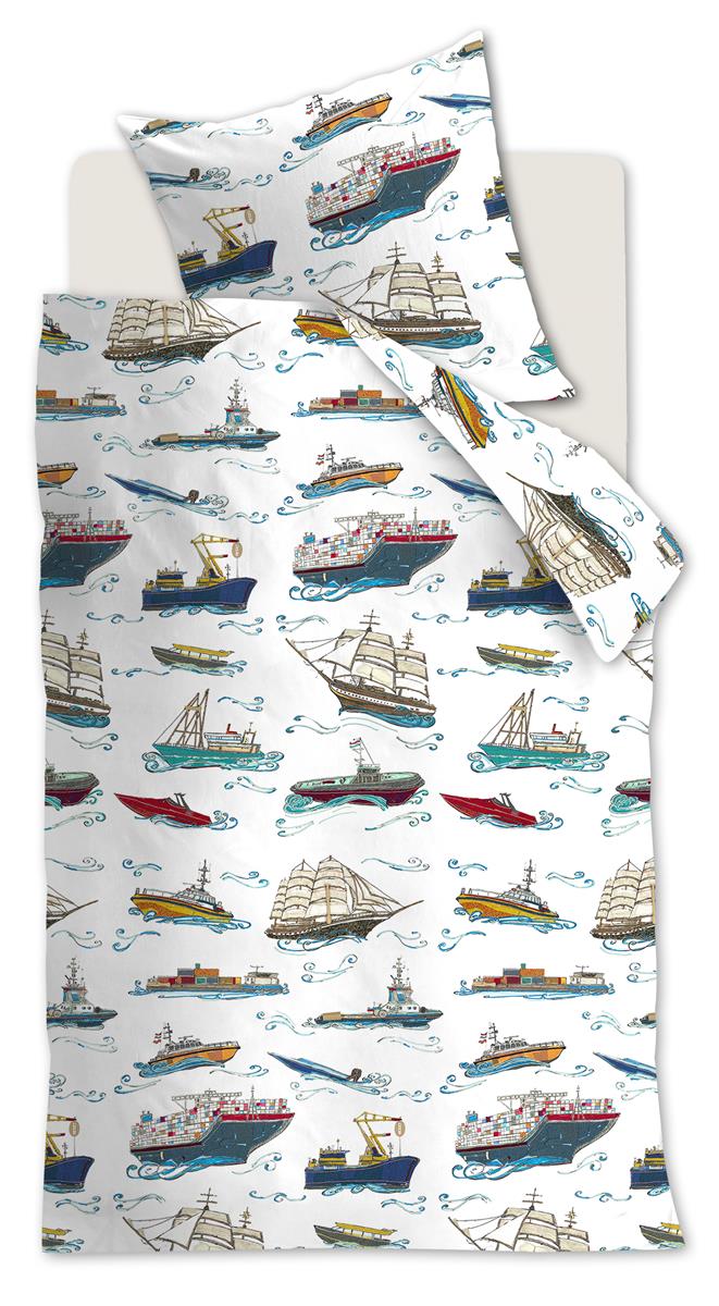 Beddinghouse Kids Ships Bettwäsche - Blau