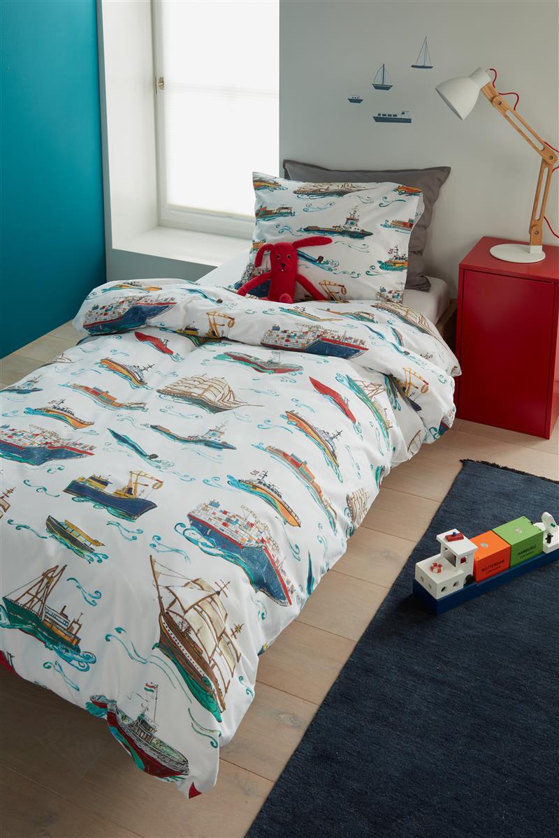 Beddinghouse Kids Ships Bettwäsche - Blau