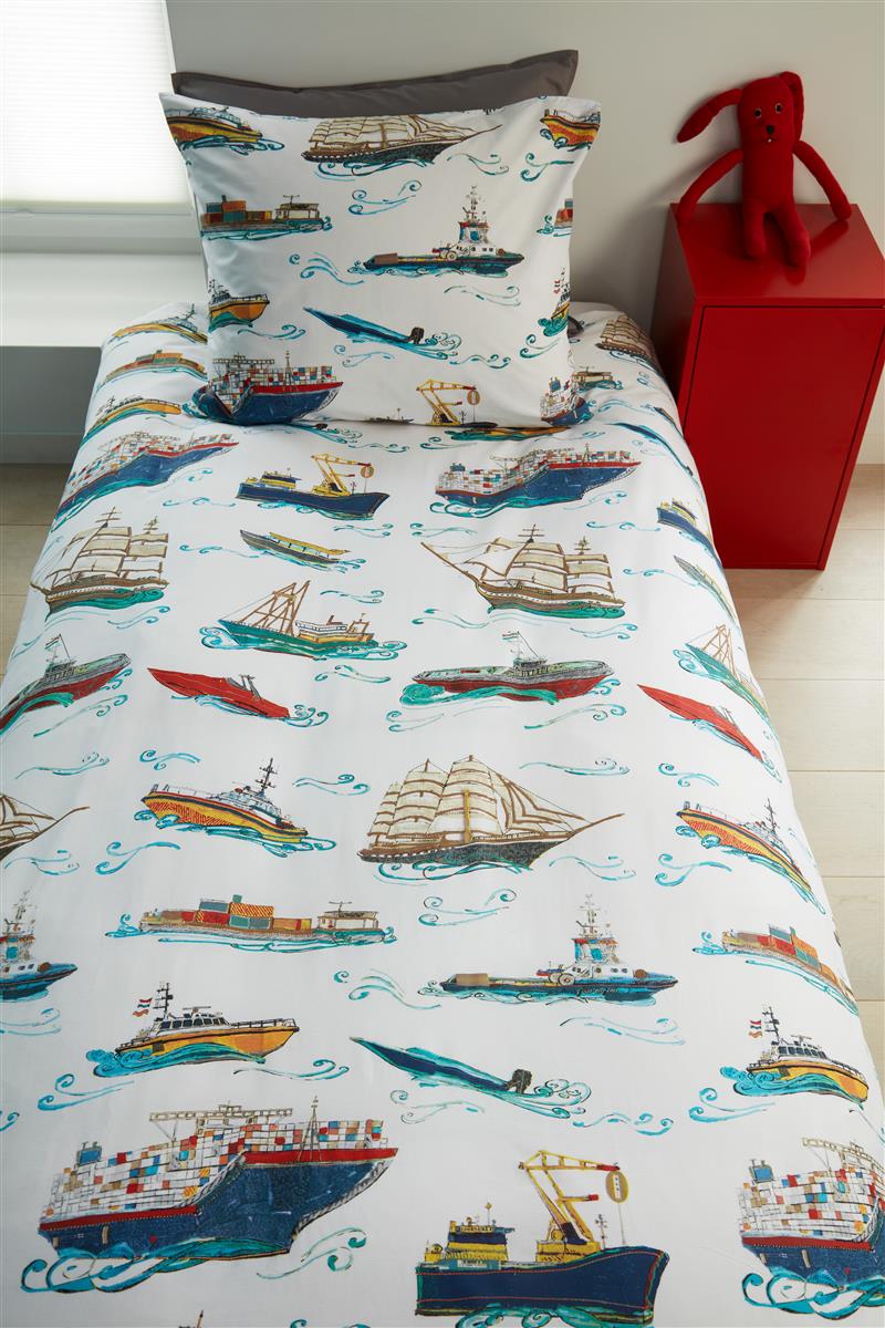Beddinghouse Kids Ships Bettwäsche - Blau