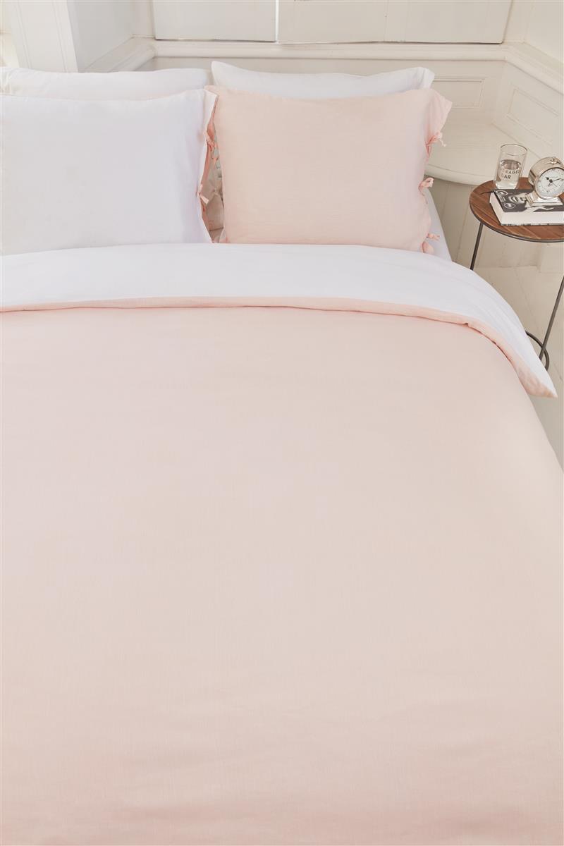 Riviera Maison Tranquility Kissenbezug - Zartes Rosa
