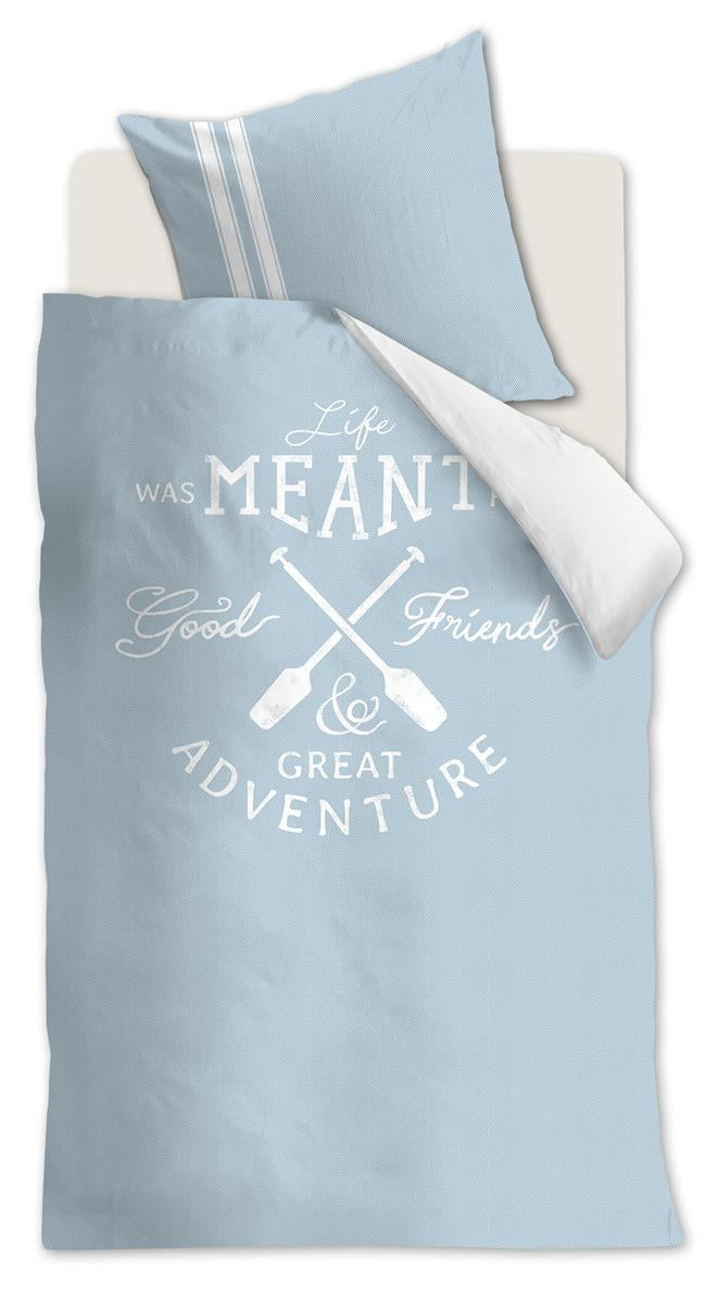 Riviera Maison Great Adventure Bettwäsche - Blaugrün