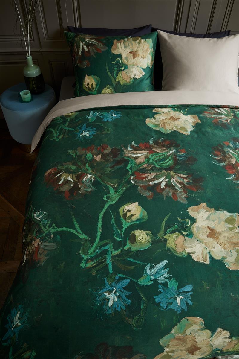 Beddinghouse x Van Gogh Museum Peonies Bettwäsche - Grün