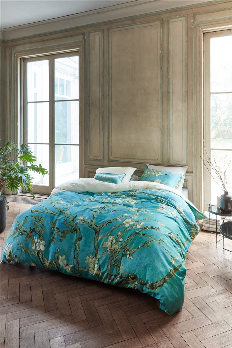 Beddinghouse x Van Gogh Museum Almond Blossom Bettwäsche - Blau