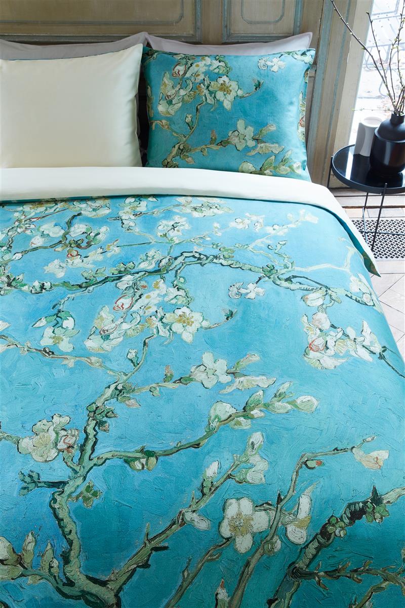 Beddinghouse x Van Gogh Museum Almond Blossom Bettwäsche - Blau