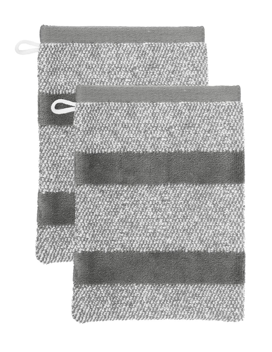 Beddinghouse Sheer Stripe Badtextilien - Anthrazit
