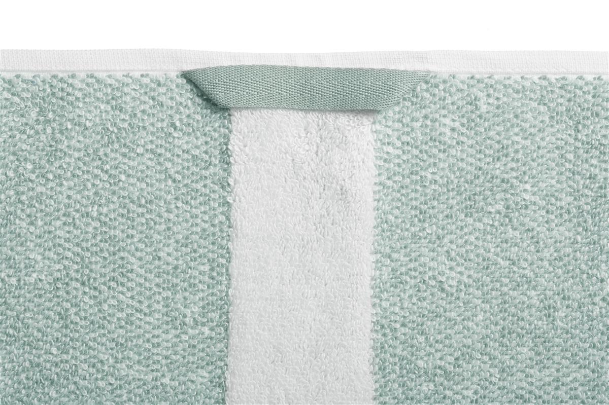 Beddinghouse Sheer Stripe Badtextilien - Grün