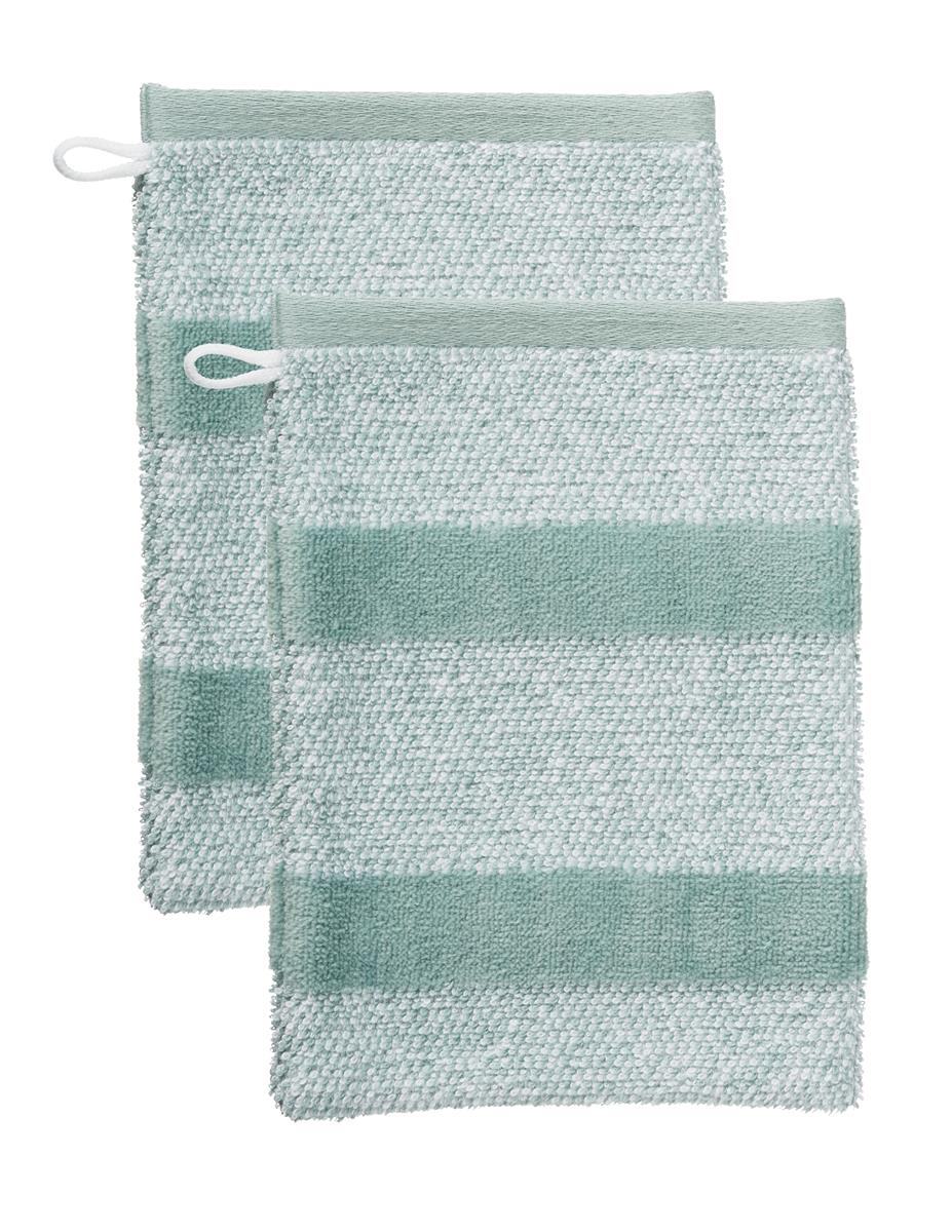 Beddinghouse Sheer Stripe Badtextilien - Grün