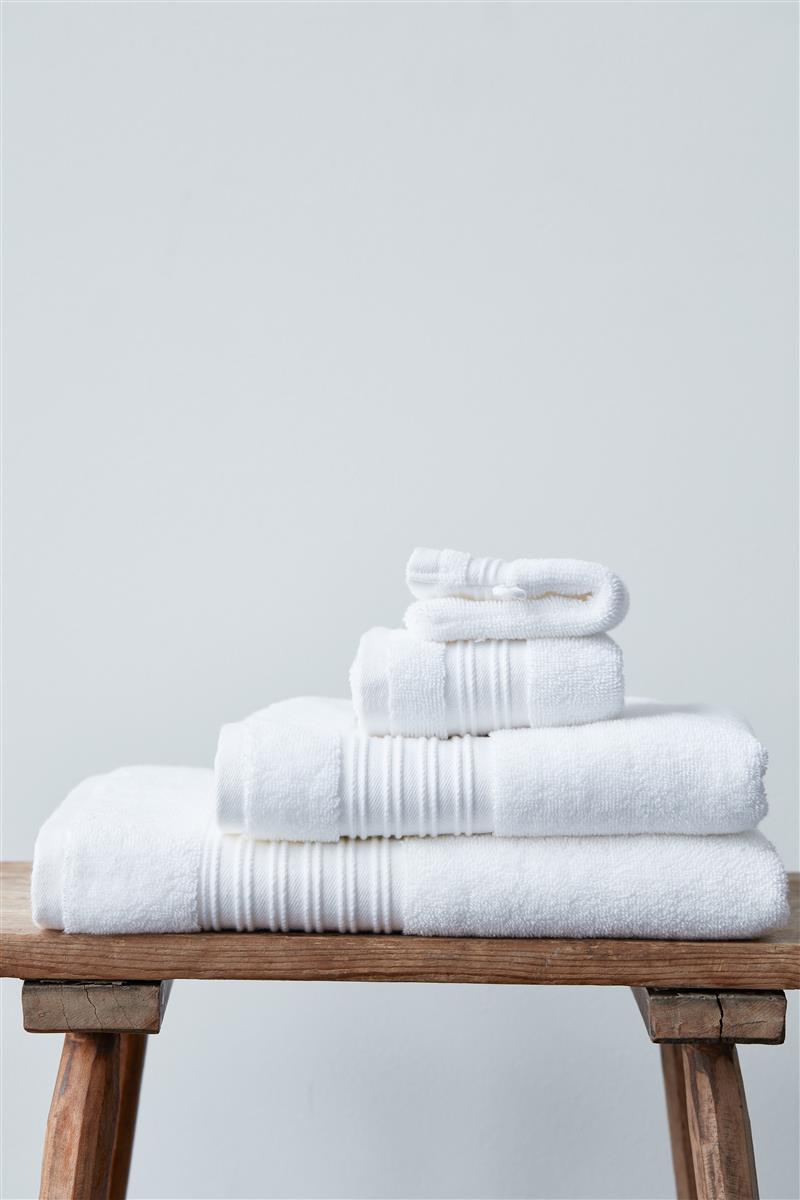 Beddinghouse Sheer Bathroom Textiles - White