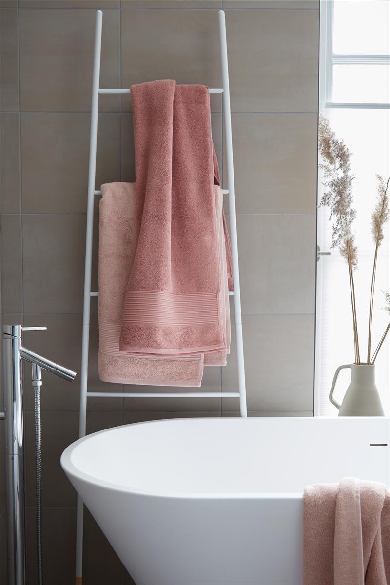 Beddinghouse Sheer bathroom textiles - terracotta