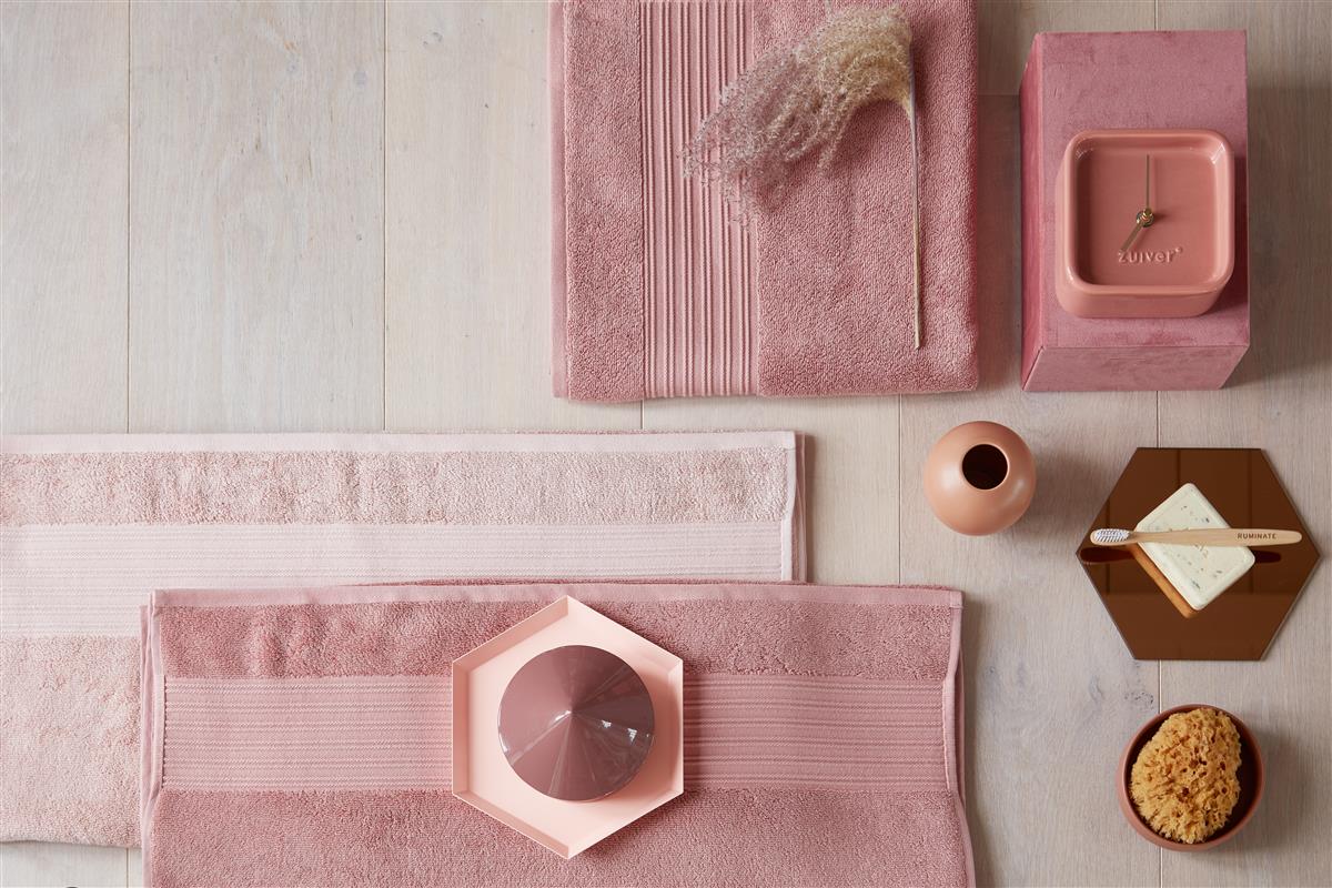 Beddinghouse Sheer bathroom textiles - terracotta