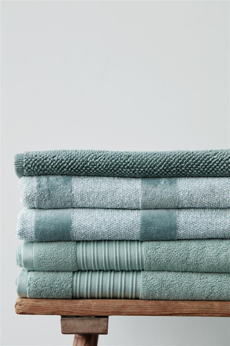 Beddinghouse Sheer Bathroom Textiles - Green
