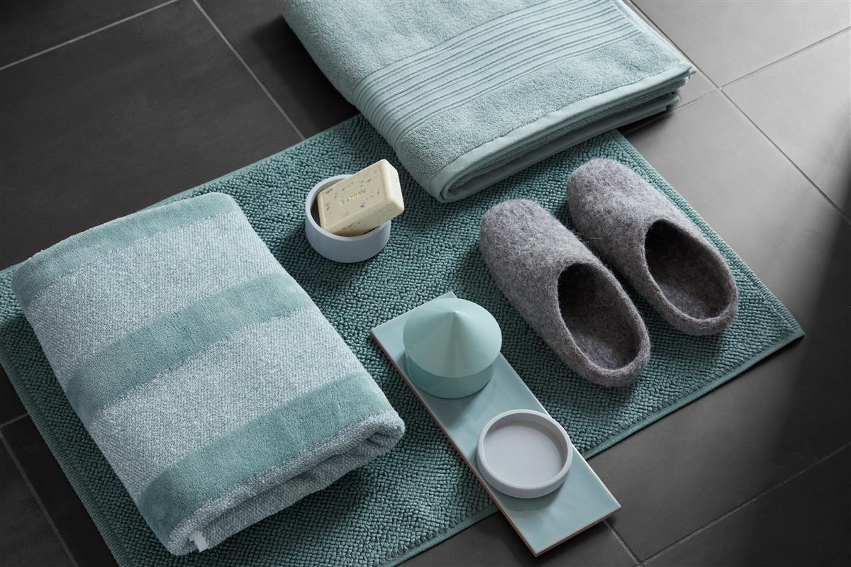 Beddinghouse Sheer Bathroom Textiles - Green