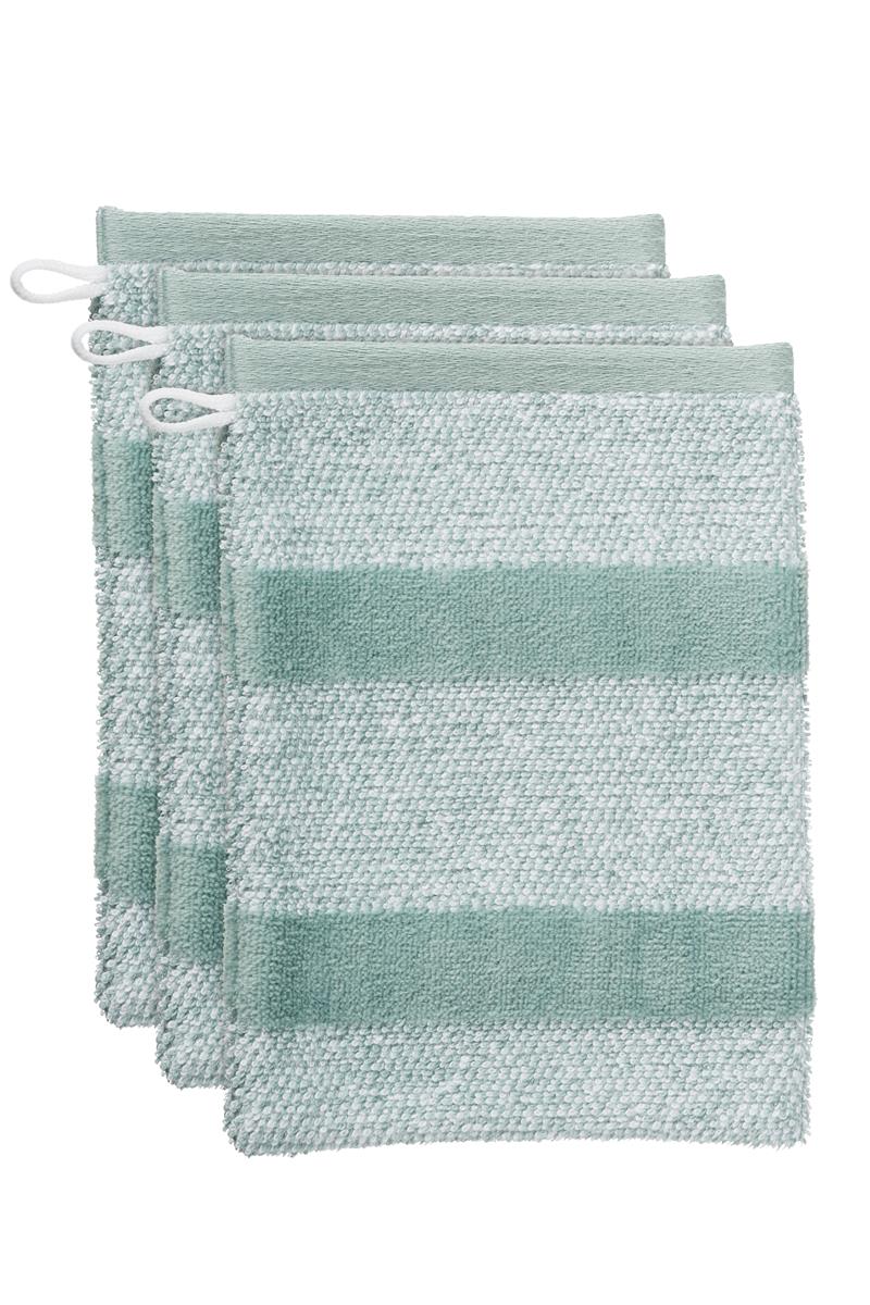 Beddinghouse Sheer Stripe Badtextilien - Grün