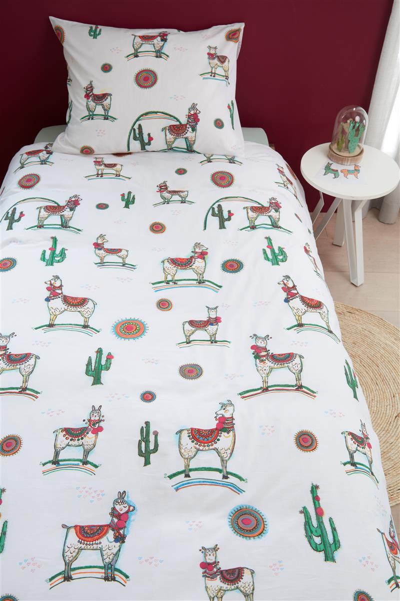 Beddinghouse Kids Lama Adventure Bettwäsche - Multi
