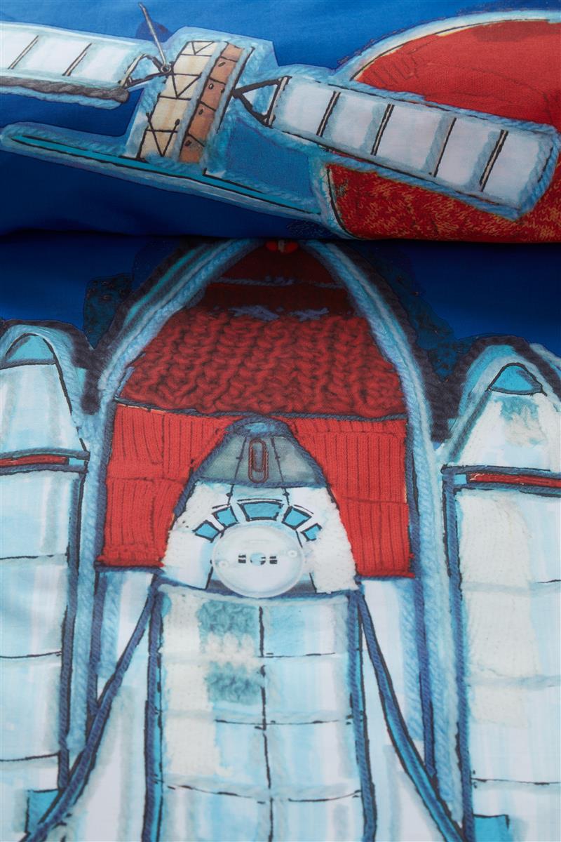 Beddinghouse Kids Rocket Ship Bettwäsche - Blau