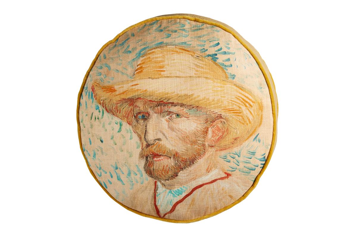Beddinghouse x Van Gogh Museum Self Portrait Throw Pillow - Natural