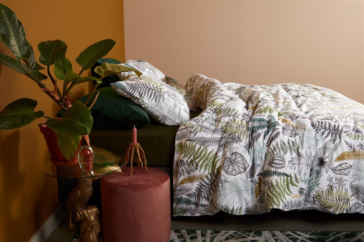 At Home by BeddingHouse Primeval Bettwäsche - Grün