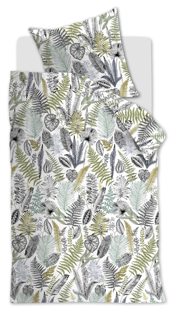 At Home by BeddingHouse Primeval Bettwäsche - Grün