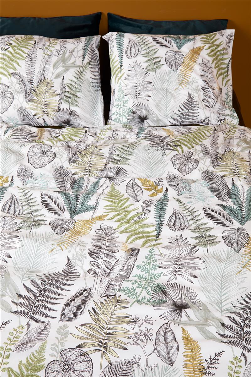 At Home by BeddingHouse Primeval Bettwäsche - Grün