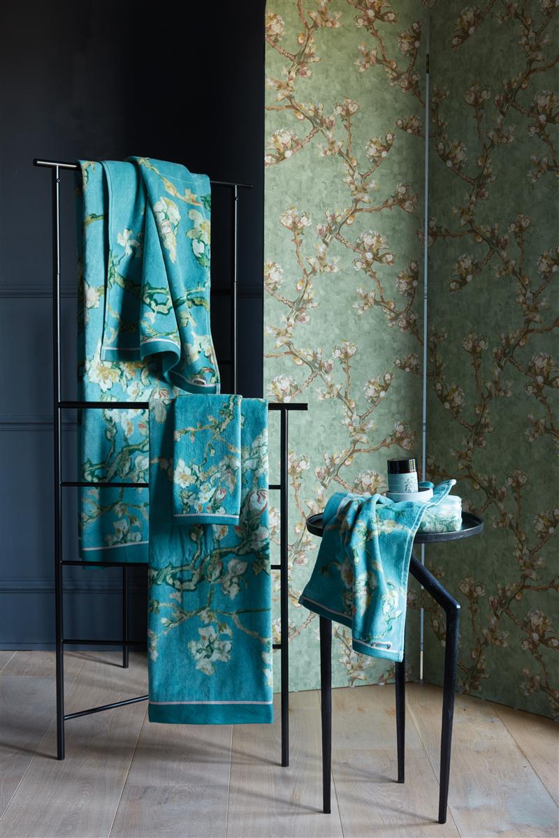 Beddinghouse x Van Gogh Museum Beach Blossom Strandtuch - Blau