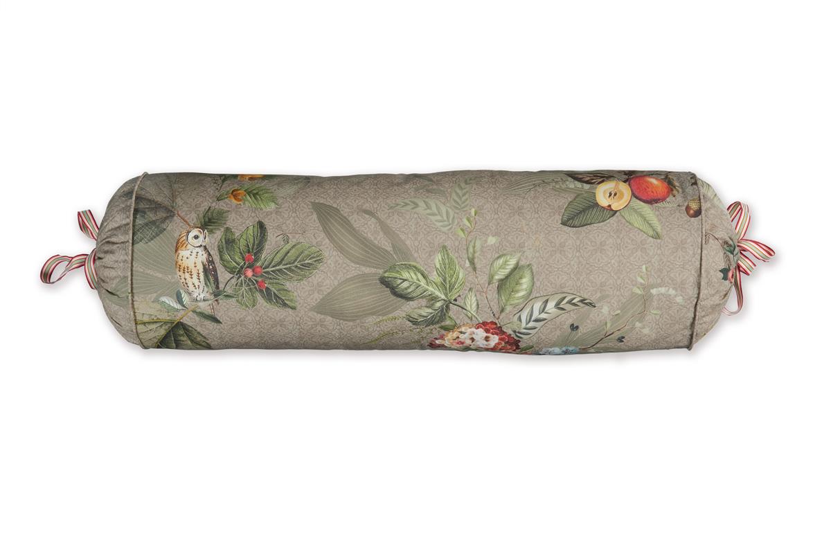 Pip Studio Fall in Leaf roll Zierkissen - Khaki