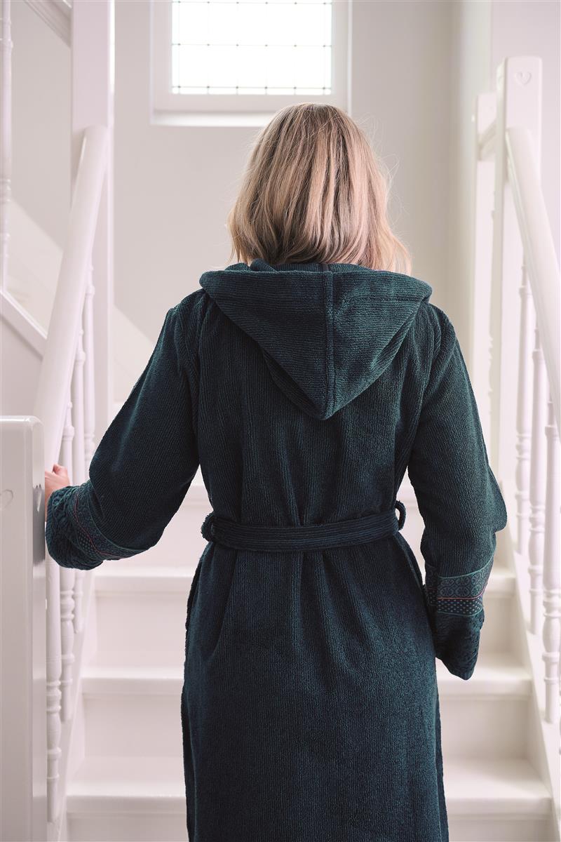 Pip Studio Soft Zellige Bademantel - Dunkelblau