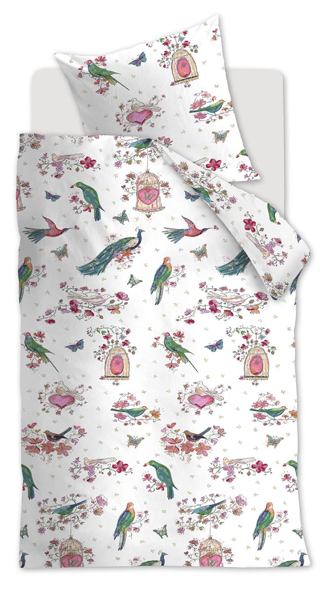 Beddinghouse Kids Sweet Birds Bettwäsche - Rosa
