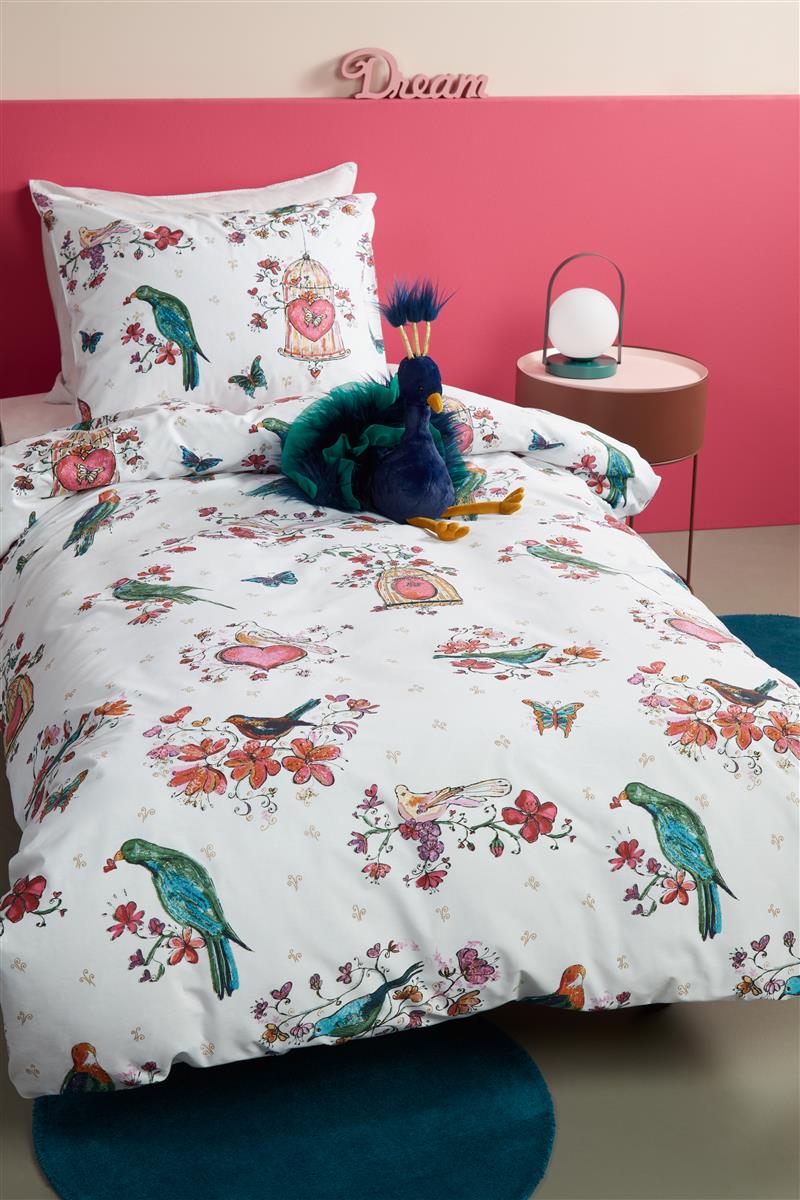 Beddinghouse Kids Sweet Birds Bettwäsche - Rosa