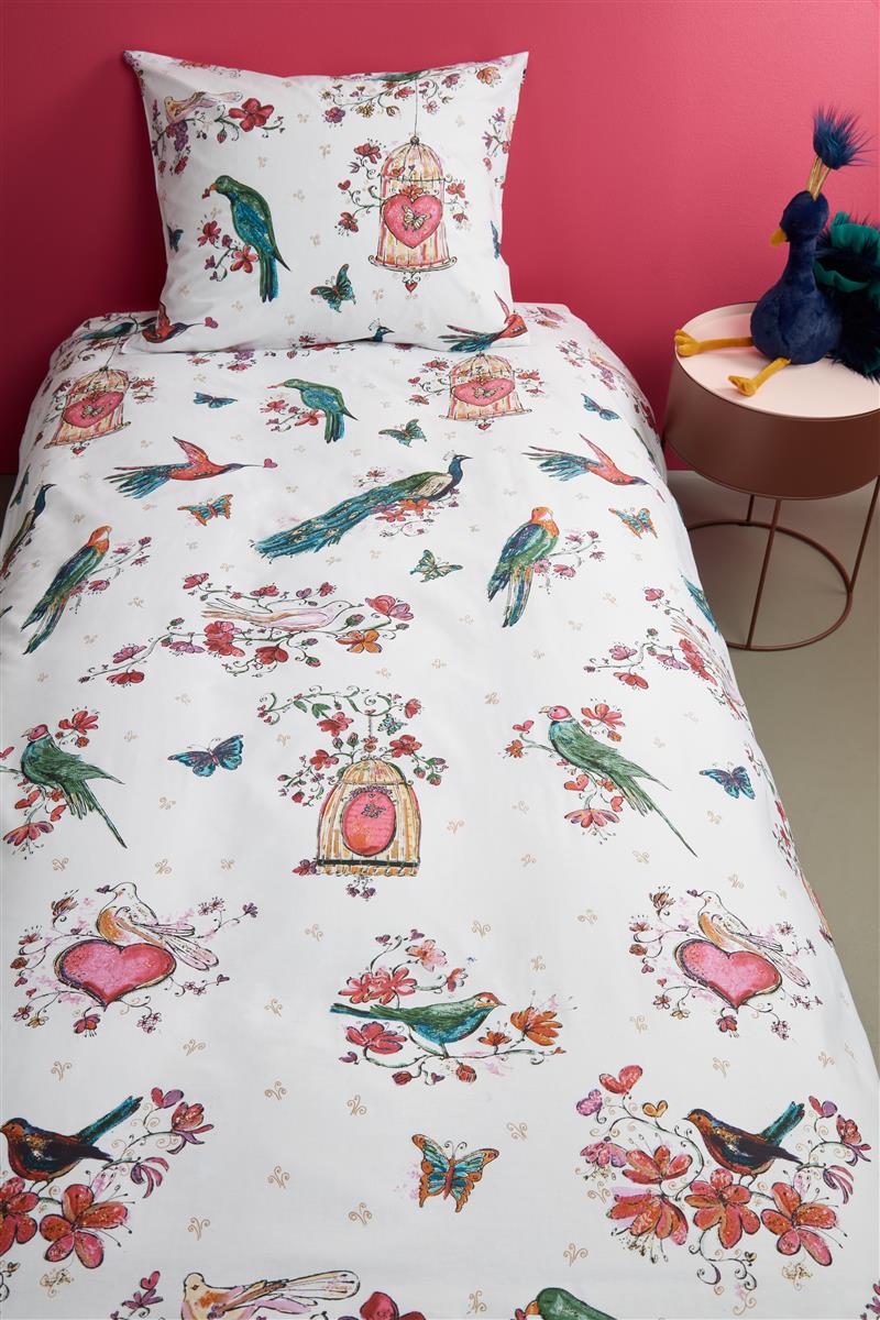 Beddinghouse Kids Sweet Birds Bettwäsche - Rosa