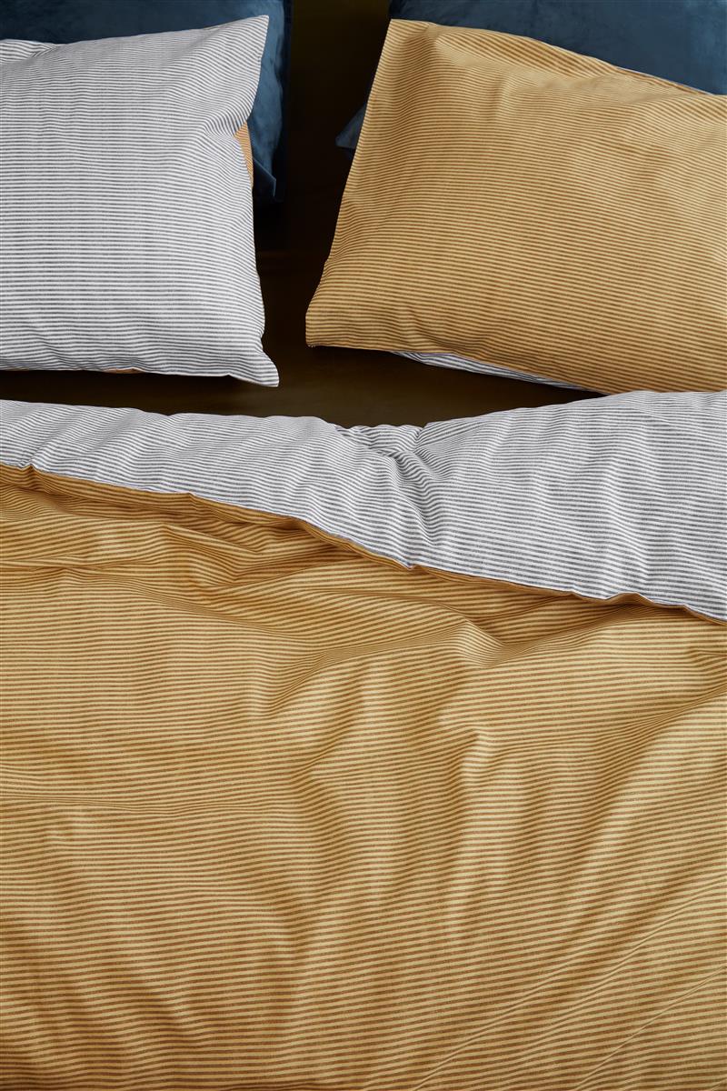 At Home by BeddingHouse All Lines Bettwäsche - Ocker