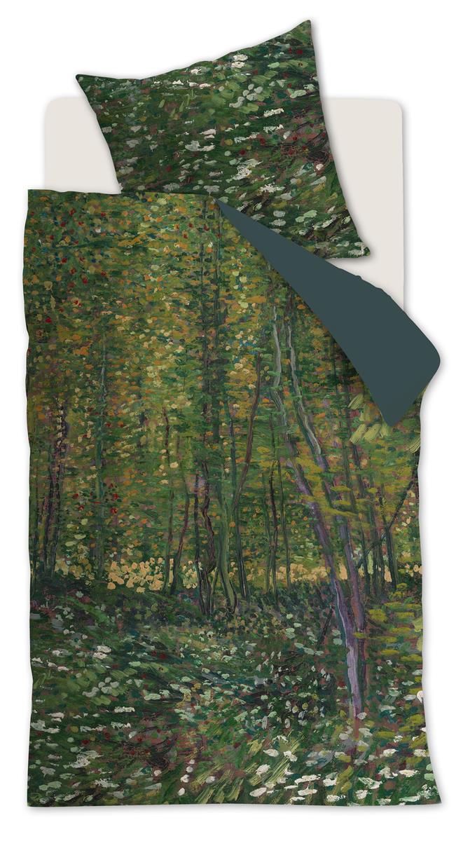 Beddinghouse x Van Gogh Museum Trees Bettwäsche - Grün