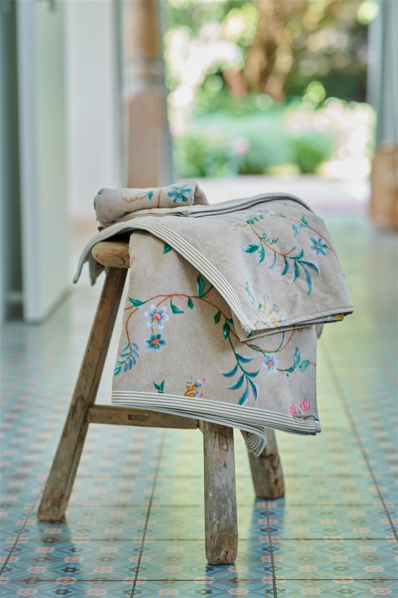 Pip Studio Les Fleurs Badtextilien - Khaki